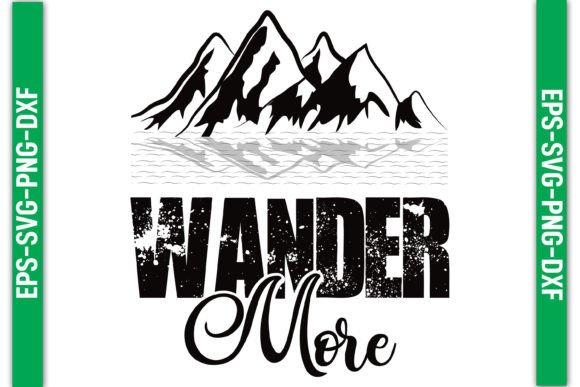 Adventure T-shirt Design, Wander More