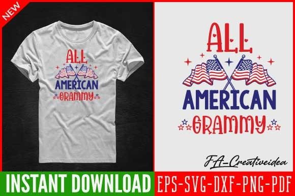 All American Grammy T-shirts Design: Graphics and Crafts