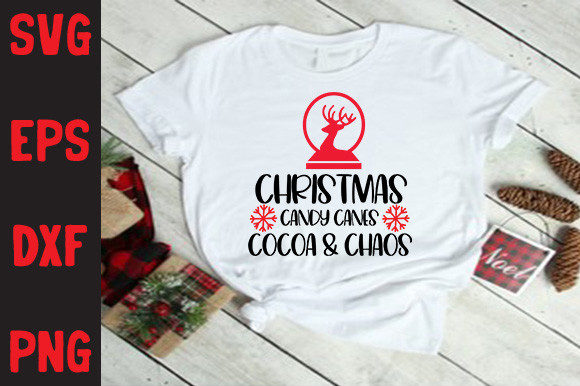 Christmas, Candy Canes, Cocoa Chaos Graphics