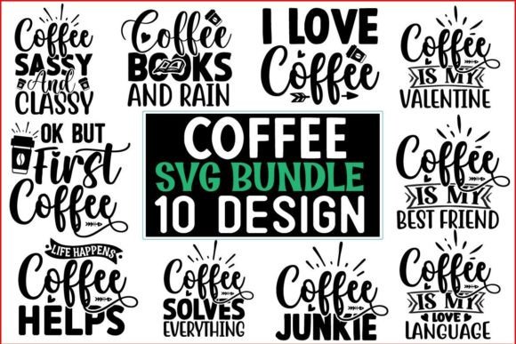 Coffee Mug and T Shirt Design Bundle