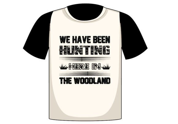 Hunting T-Shirt Mug Design Typography