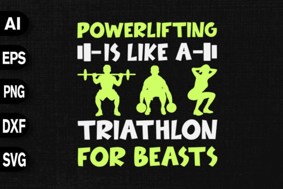I Love Powerlifting is Like a Triathlon
