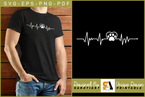Veterinarian Heartbeat Shirt Sublimation: Graphics and Crafts